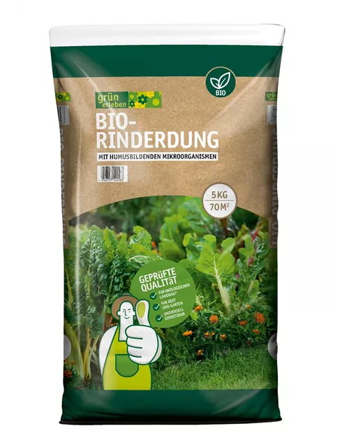 Bio-Rinderdung